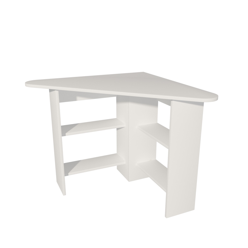 Skrivebord CORNER 73,8x80 cm hvid