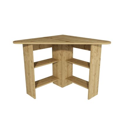 Skrivebord CORNER 73,8x80 cm Safir-eg