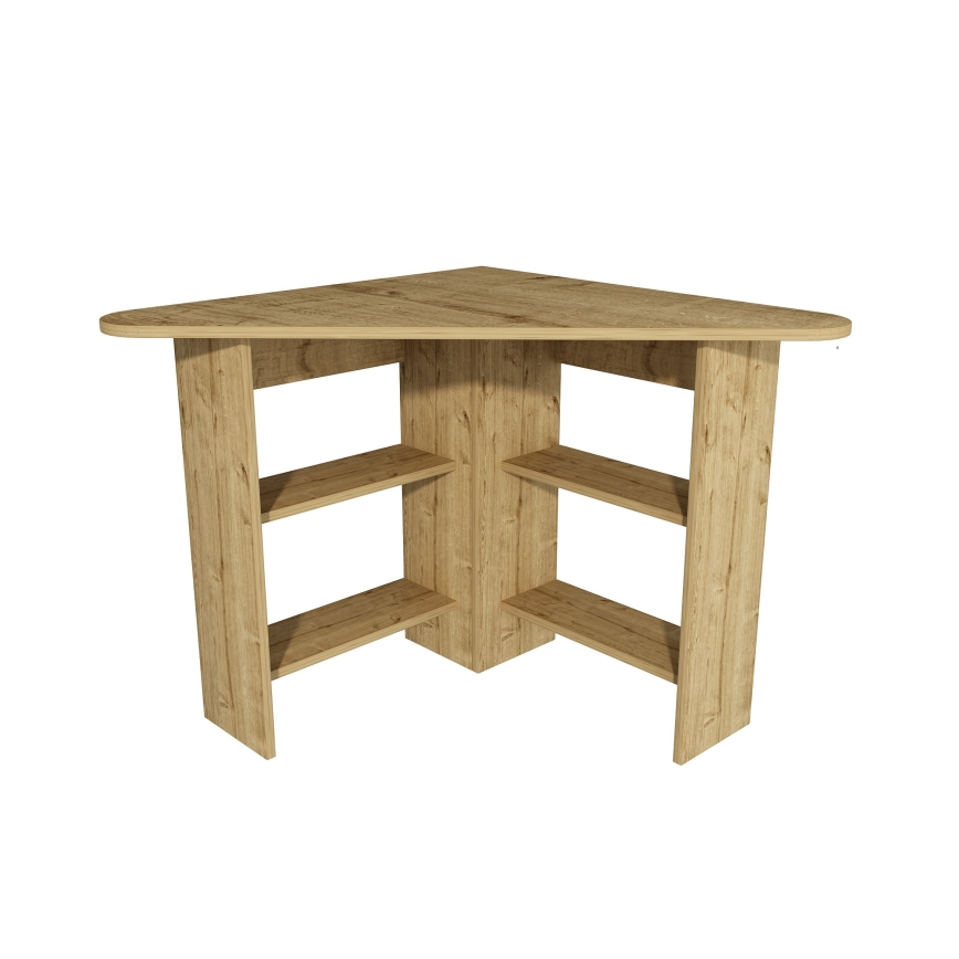 Skrivebord CORNER 73,8x80 cm Safir-eg