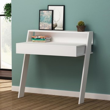 Skrivebord COWORK 91x94 cm hvid