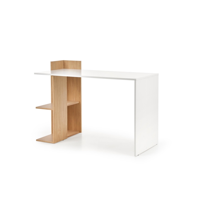 Skrivebord COZYRA eg/hvid