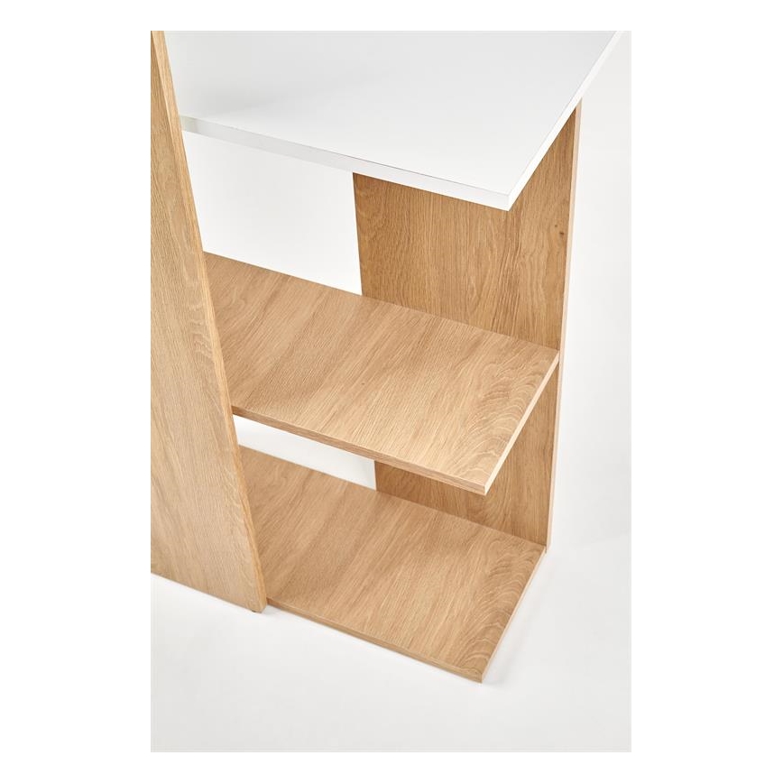 Skrivebord COZYRA eg/hvid