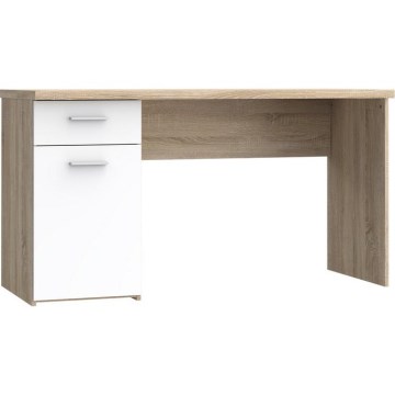 Skrivebord GINO hvid/sonoma-eg