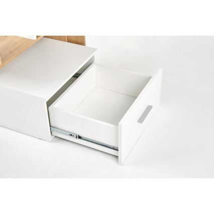 Skrivebord GORA eg/hvid