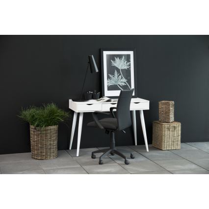 Skrivebord m. skuffer ADIS hvid