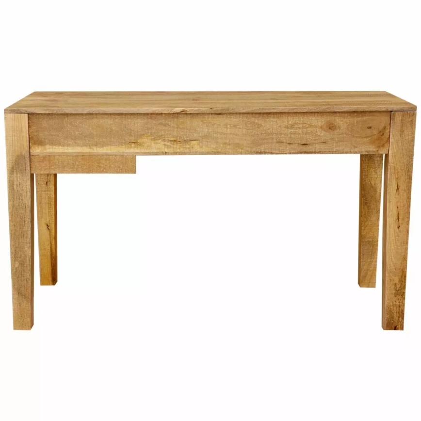 Skrivebord MANU 135x60 cm massiv/mangotræ