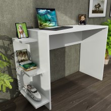 Skrivebord MARLINDA 73,8x104,5 cm hvid