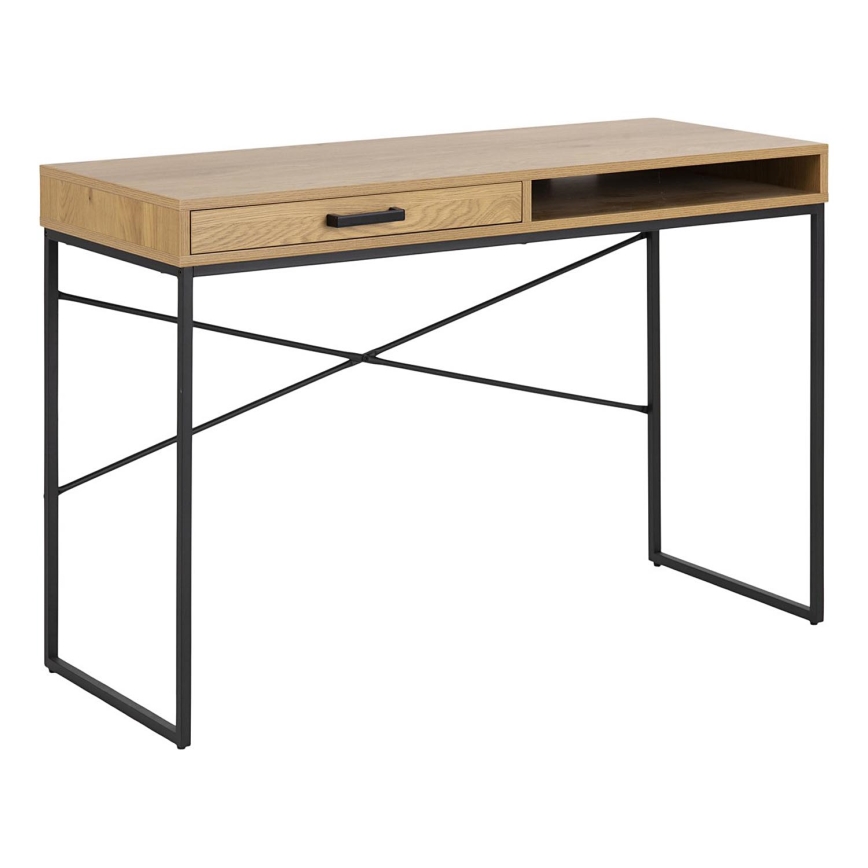 Skrivebord SARON eg/sort