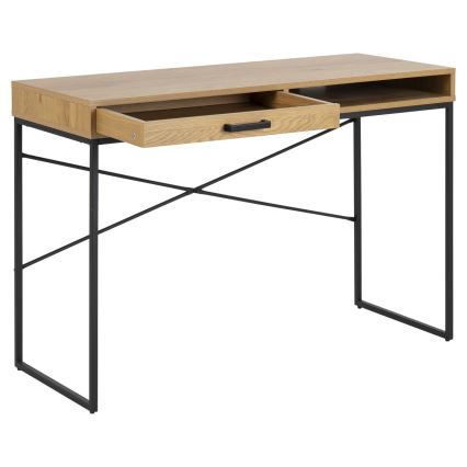 Skrivebord SARON eg/sort