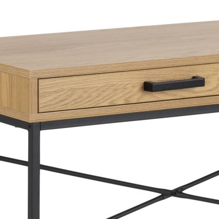 Skrivebord SARON eg/sort