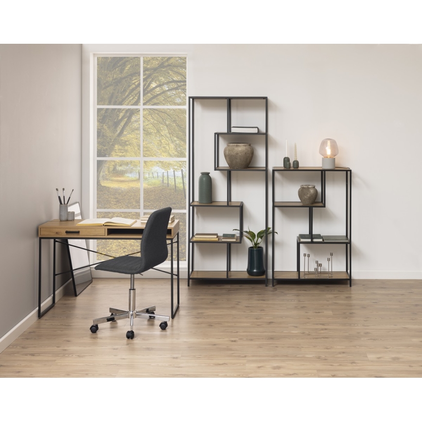 Skrivebord SARON eg/sort