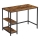 Skrivebord SOLEA brun/sort