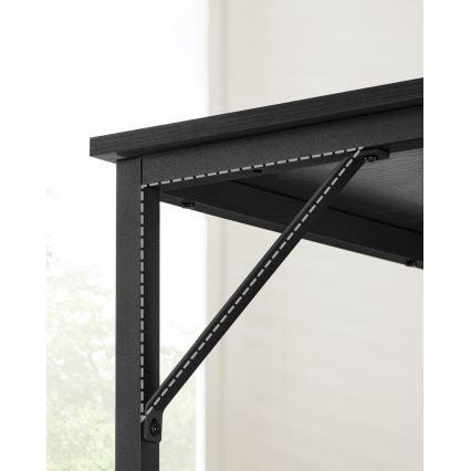 Skrivebord SOLEA, sort
