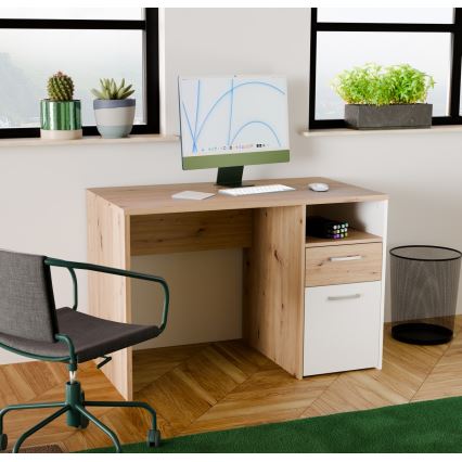 Skrivebord URO eg artisan/hvid