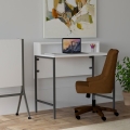 Skrivebord USO 90,8x90 cm hvid/sort