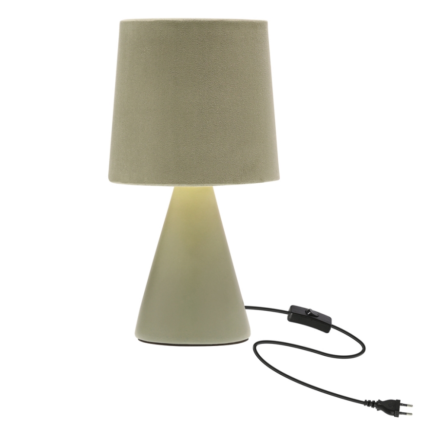 Skrivebords lampe SATTI 1xE14/40W/230V grøn