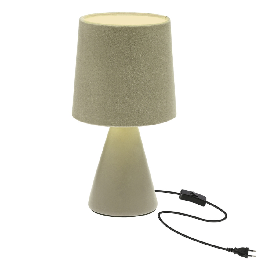 Skrivebords lampe SATTI 1xE14/40W/230V grøn