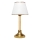 Skrivebordslampe AYD 1xE27/40W/230V hvid/guld