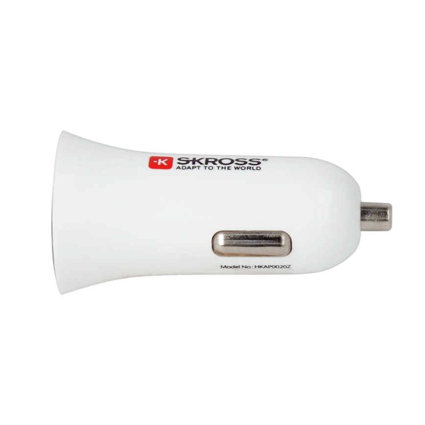 SKROSS - Biloplader 2xUSB/3400mA/12-24V/5V
