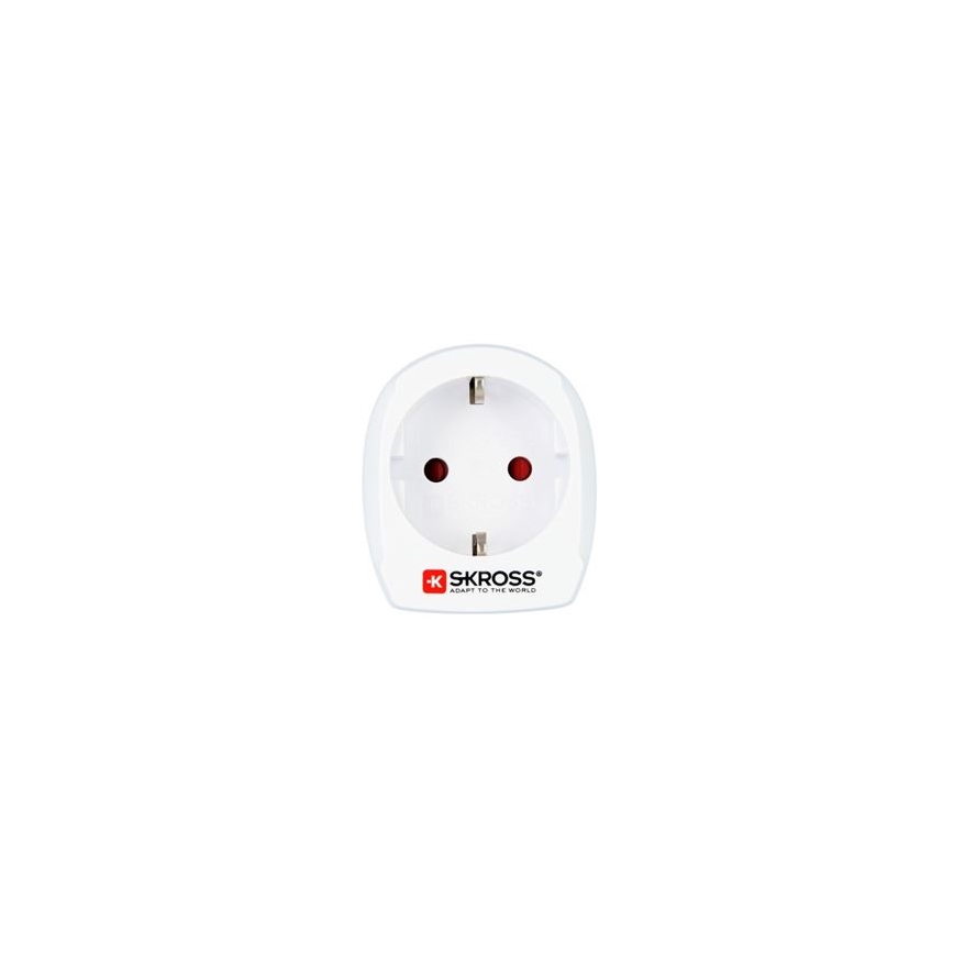 Rejseadapter til Danmark, type K