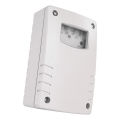 Skumringsrelæ 1800W/230V IP65 hvid