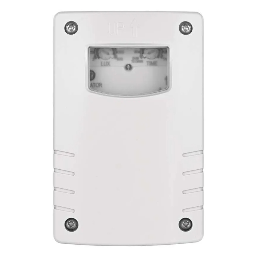 Skumringsrelæ 1800W/230V IP65 hvid