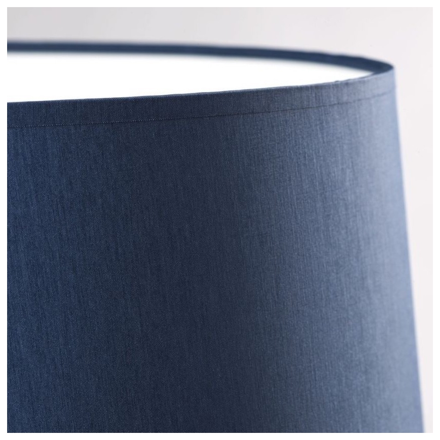 Skærm til bordlampe og gulvlampe WINSTON E27 pr. 50 cm blå