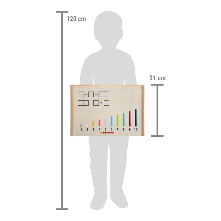 Small Foot - Sorteringslegetøj m. trækasse Educate