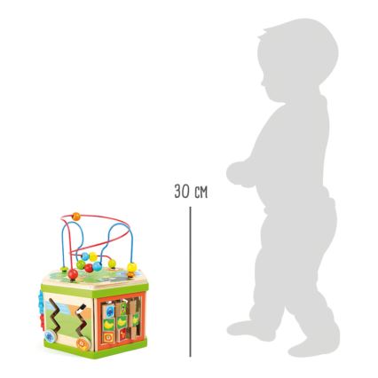 Small Foot - Stort aktivitetslegetøj safari