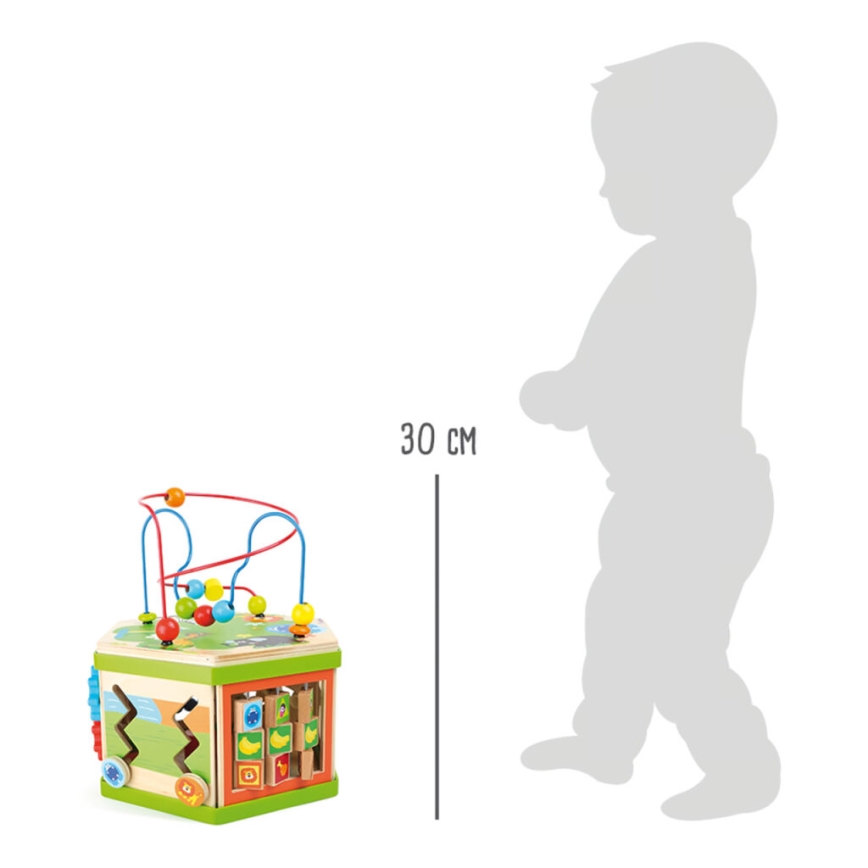 Small Foot - Stort aktivitetslegetøj safari
