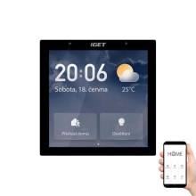 Smart gateway med touch-funktion display GW6 Wi-Fi Zigbee Bluetooth