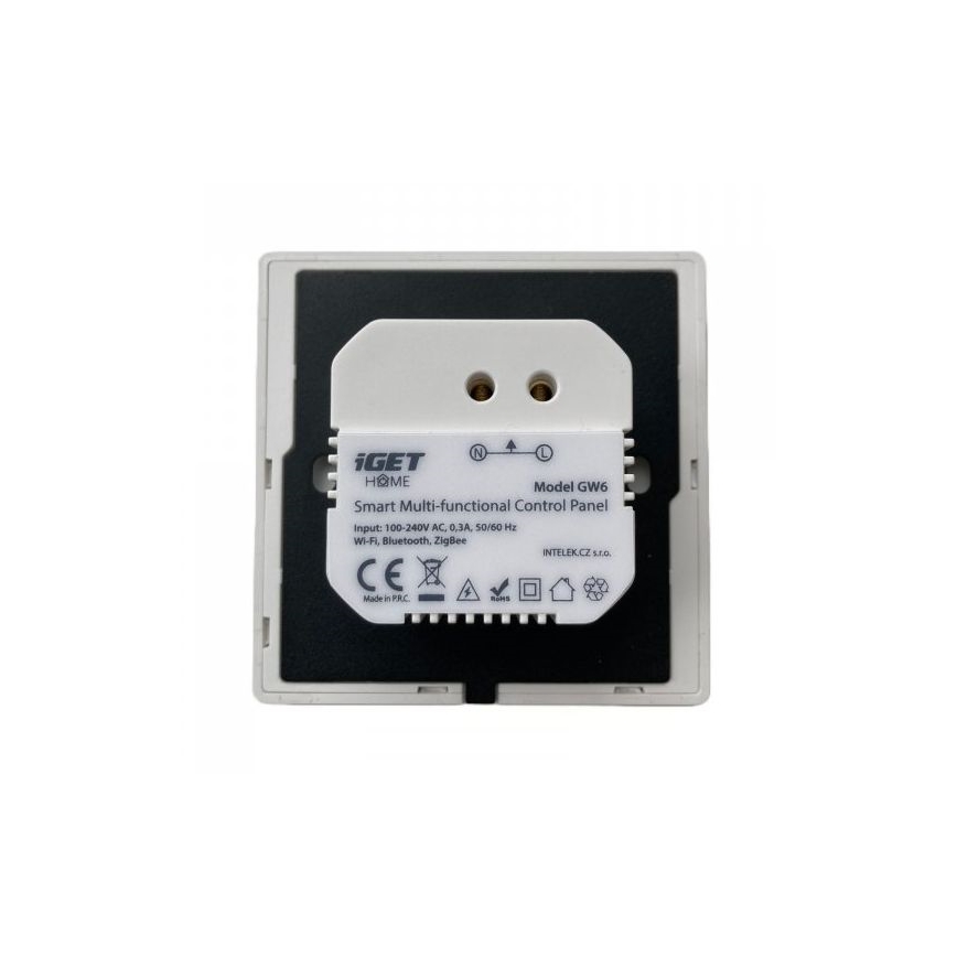 Smart gateway med touch-funktion display GW6 Wi-Fi Zigbee Bluetooth