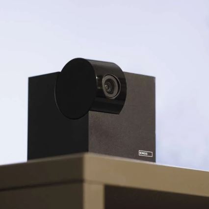 Smart indendørs kamera med bevægelsessensor drejeligt GoSmart 5V Wi-Fi Tuya sort