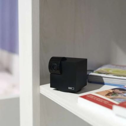 Smart indendørs kamera med bevægelsessensor drejeligt GoSmart 5V Wi-Fi Tuya sort