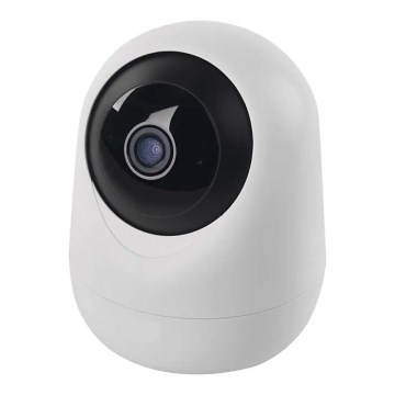 Smart indendørs swivel kamera med bevægelsessensor GoSmart 5V Wi-Fi Tuya hvid