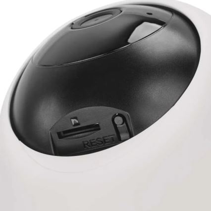 Smart indendørs swivel kamera med bevægelsessensor GoSmart 5V Wi-Fi Tuya hvid