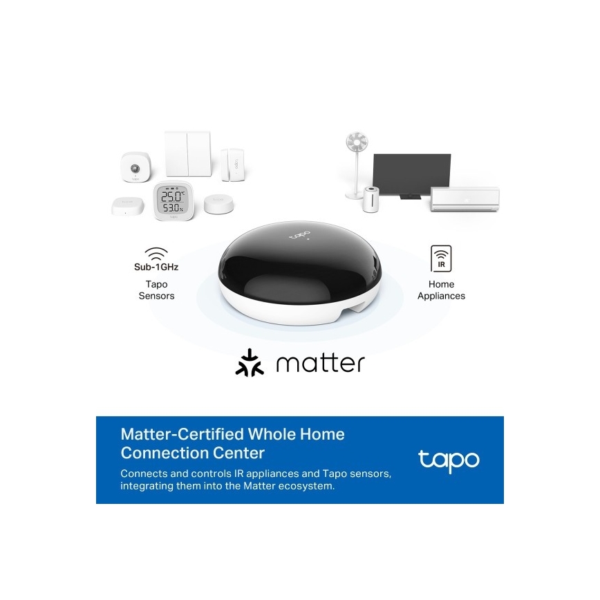 Smart infrarød gateway/hub med Wi‑Fi