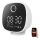Smart-kamera med vækkeur, termometer og LED-lys 1296p 3Mpx 5V Wi-Fi Tuya IP65