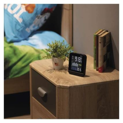 Smart luftkvalitetsmonitor GOSMART 5V med Wi-Fi