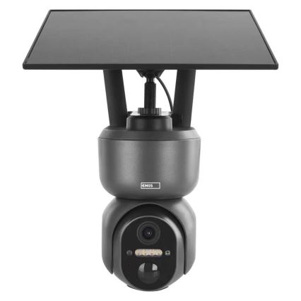 Smart solcellekamera med GoSmart-sensor, 4G/LTE, 10400 mAh, 5 V, IP65, Tuya-kompatibelt