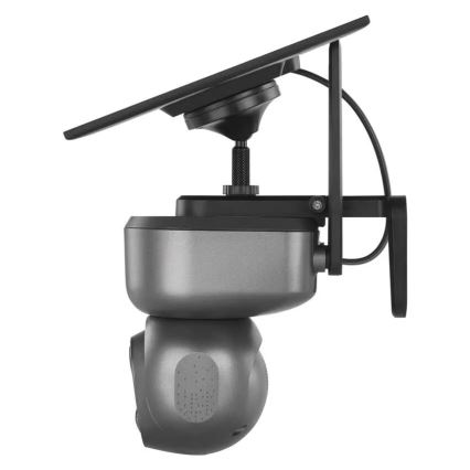 Smart solcellekamera med GoSmart-sensor, 4G/LTE, 10400 mAh, 5 V, IP65, Tuya-kompatibelt