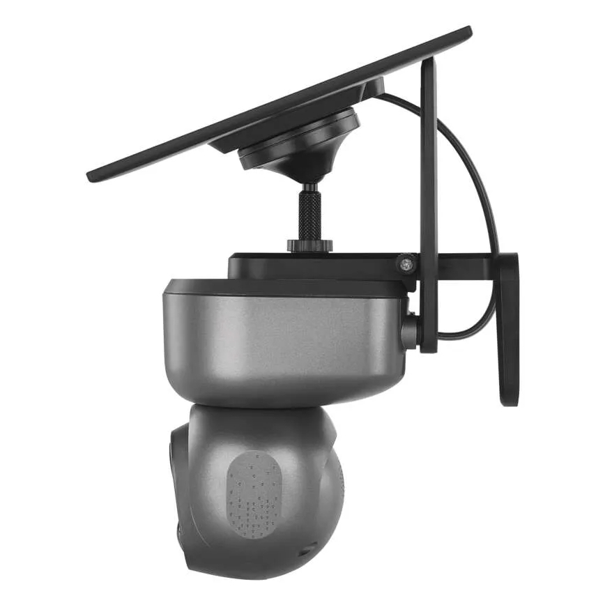 Smart solcellekamera med GoSmart-sensor, 4G/LTE, 10400 mAh, 5 V, IP65, Tuya-kompatibelt