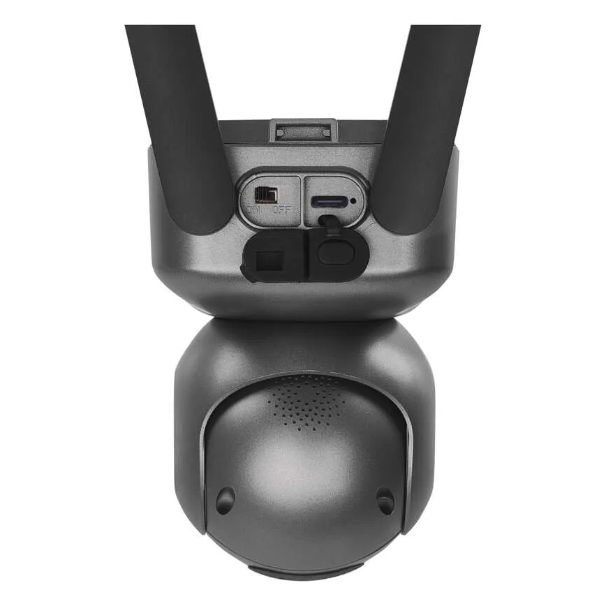 Smart solcellekamera med GoSmart-sensor, 4G/LTE, 10400 mAh, 5 V, IP65, Tuya-kompatibelt