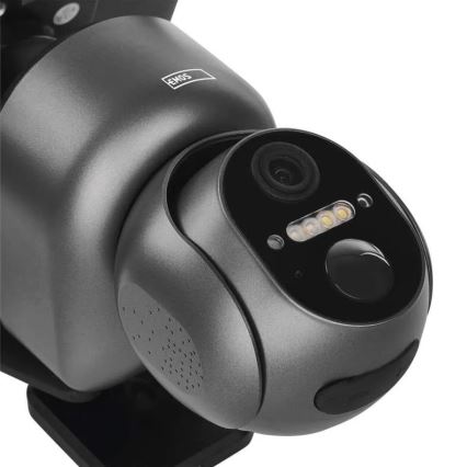 Smart solcellekamera med GoSmart-sensor, 4G/LTE, 10400 mAh, 5 V, IP65, Tuya-kompatibelt