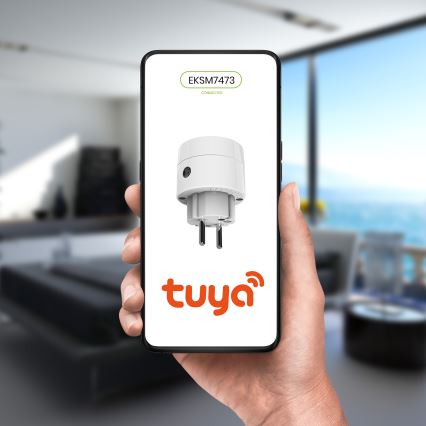 Smart stik 2300W/230V/10A Wi-Fi Tuya