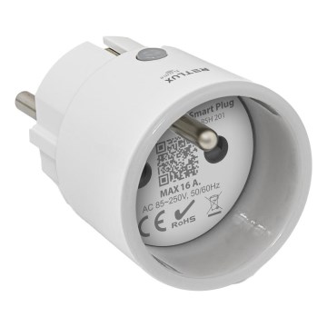 Smart-stik 3680W/230V/Type E/16A Wi-Fi Tuya