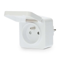 Smart-stik 3680W/230V/ Type E/16A Wi-Fi Tuya IP44