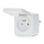 Smart-stik 3680W/230V/ Type E/16A Wi-Fi Tuya IP44
