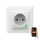 Smart-stik SMART 3680W/230V/16A Wi-Fi Tuya SCHUKO