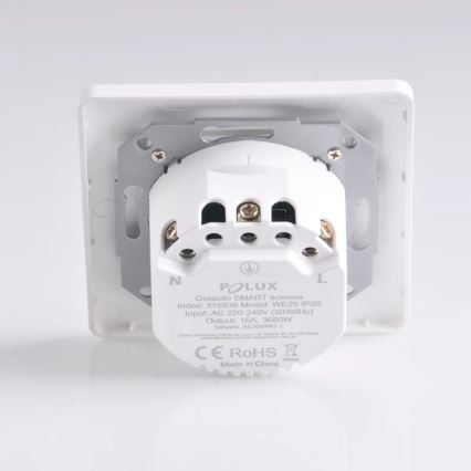 Smart-stik SMART 3680W/230V/16A Wi-Fi Tuya SCHUKO